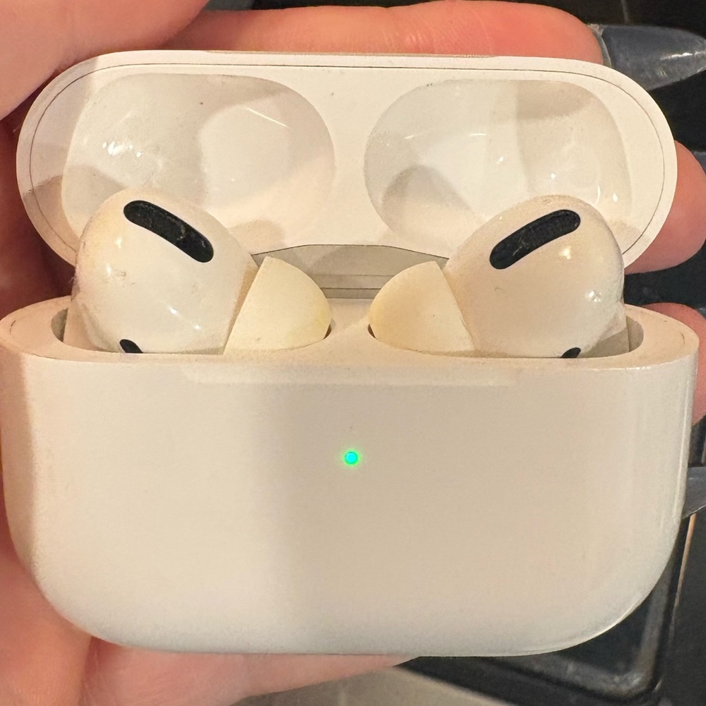 Apple White Wireless Earbuds with Charging Case